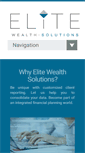 Mobile Screenshot of elitewealth.biz