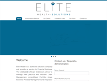 Tablet Screenshot of elitewealth.biz